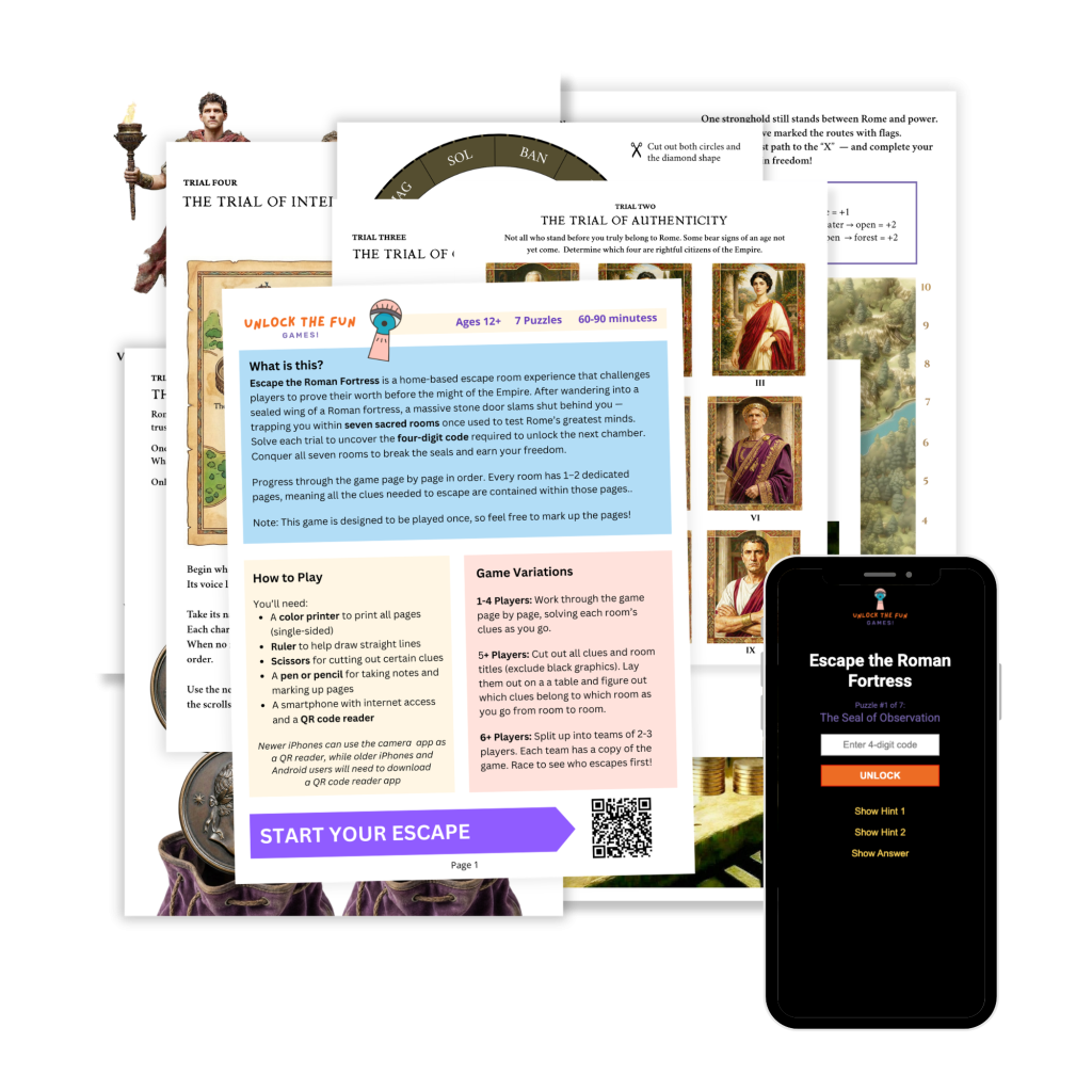Escape the Roman Fortress Game