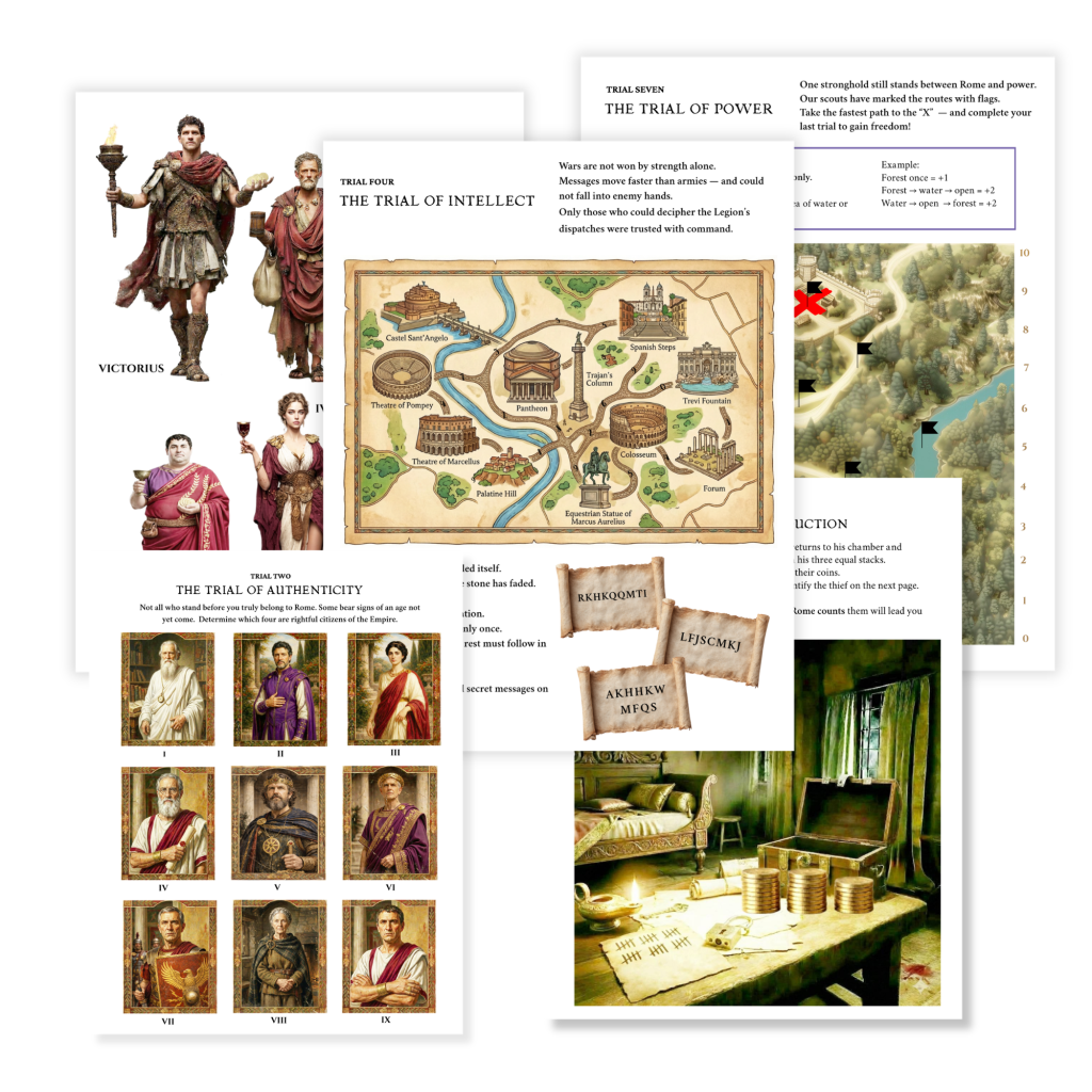 Printable Escape Room Visuals